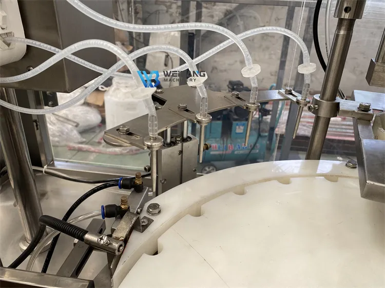 Automatic Jelly Water Burn Spray Bottle Filling Machine Perfume Filling Capping Machine