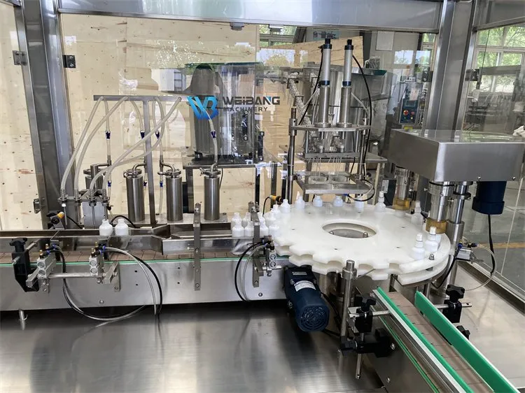 Automatic Jelly Water Burn Spray Bottle Filling Machine Perfume Filling Capping Machine