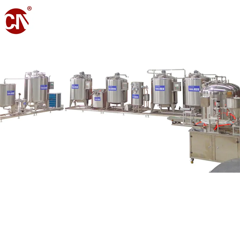 Automatic Yogurt Pudding Ice Cream Water Jelly Cup Filling Sealing Machine