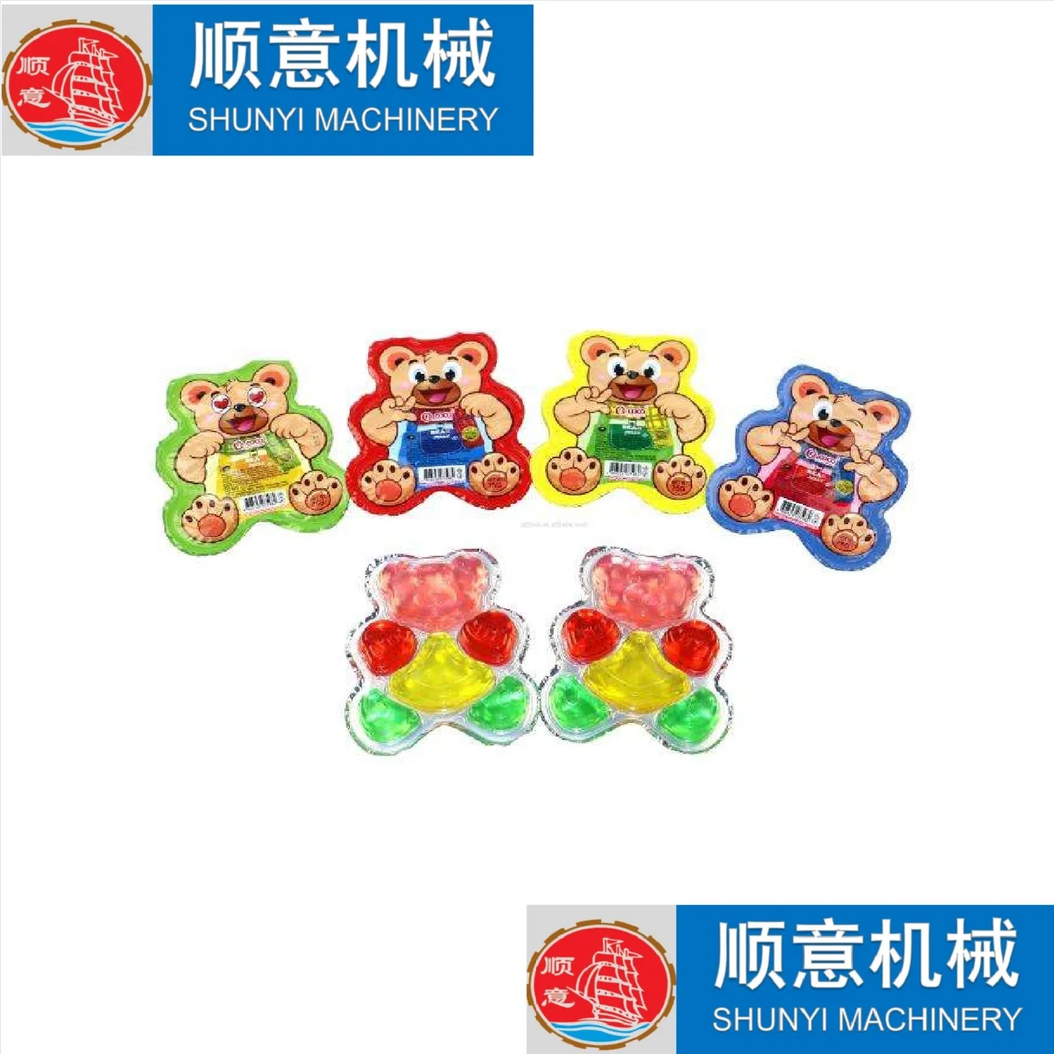 Cfd-4 Butterfly Jelly Filling Machine