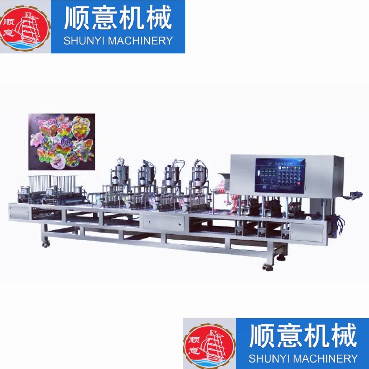 Cfd-4 Butterfly Jelly Filling Machine