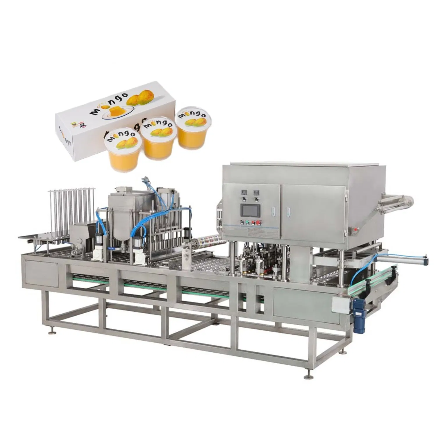 Commercial Chocolate Pudding Filling Machine Jelly Pudding Filling Packing Equipment