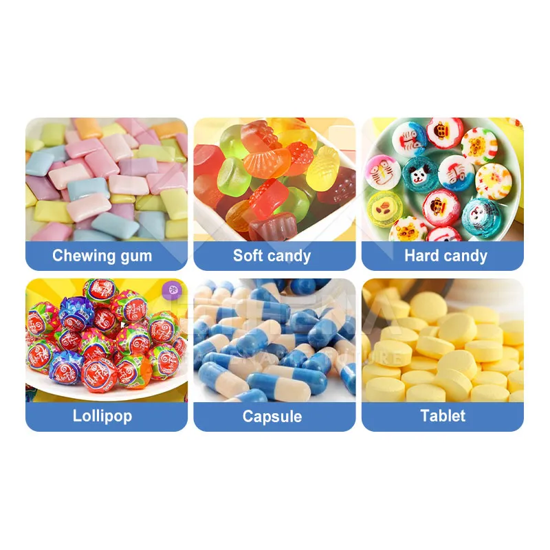 Gum Candy Jelly Package Counting Machine Tablet Counting and Filling Machine for Pharmacy