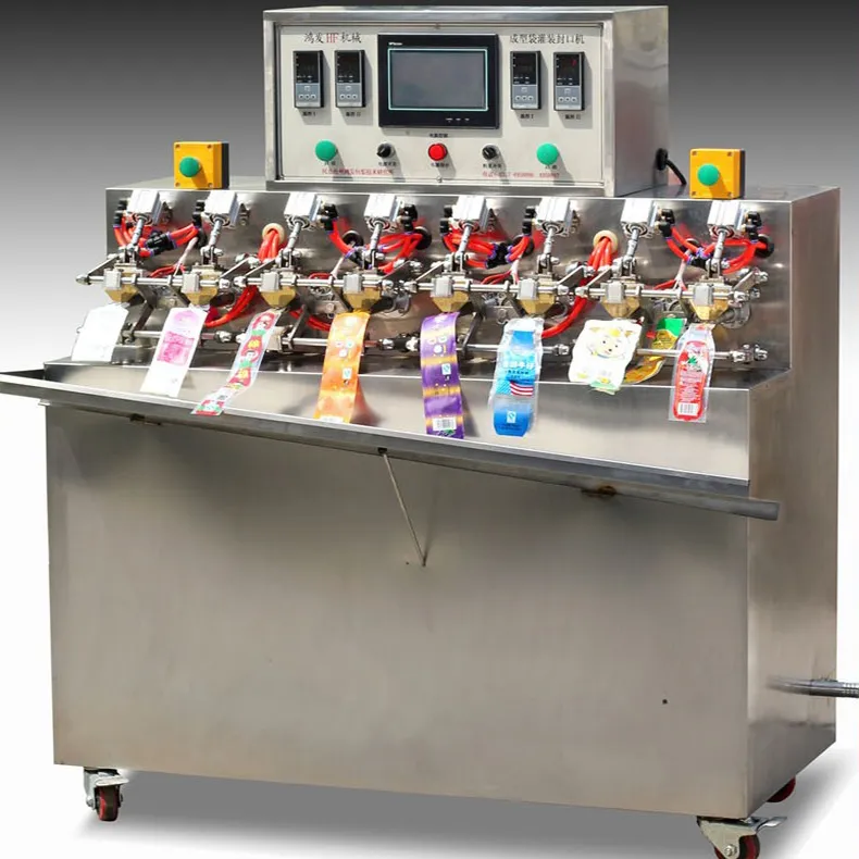 Professional Premade Pouch Liquid Jelly Filling Packaging Machine with High Quality