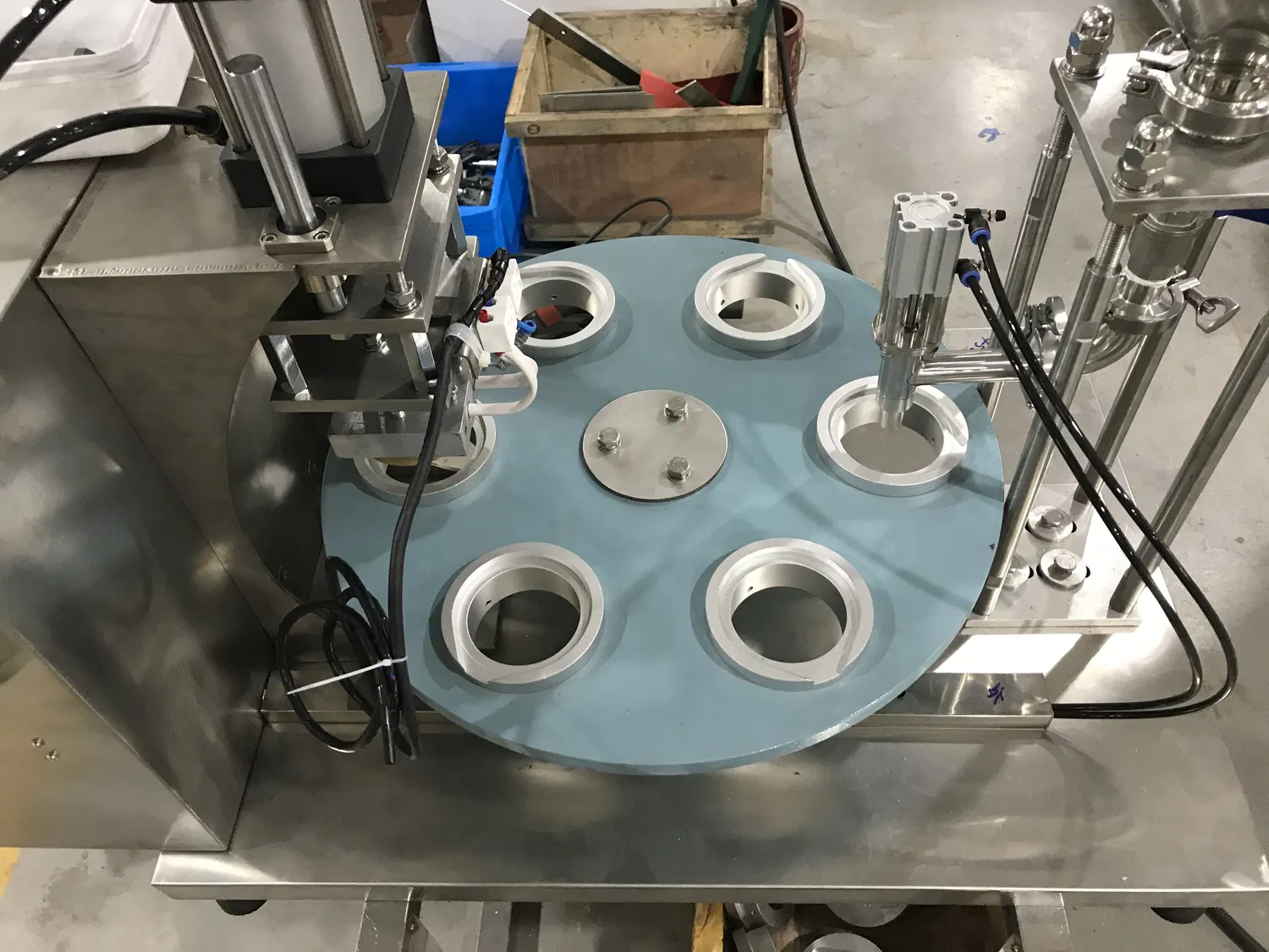 Semi Automatic Jelly Cup Packing Machine Cup Filling Sealing Machine