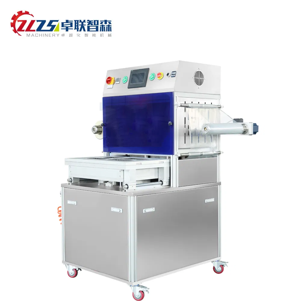 Zlzsen Automatic Liquid Filling Tray Sealer Jelly Cup Cup Filling Machine Plastic Cup Sealing Machine
