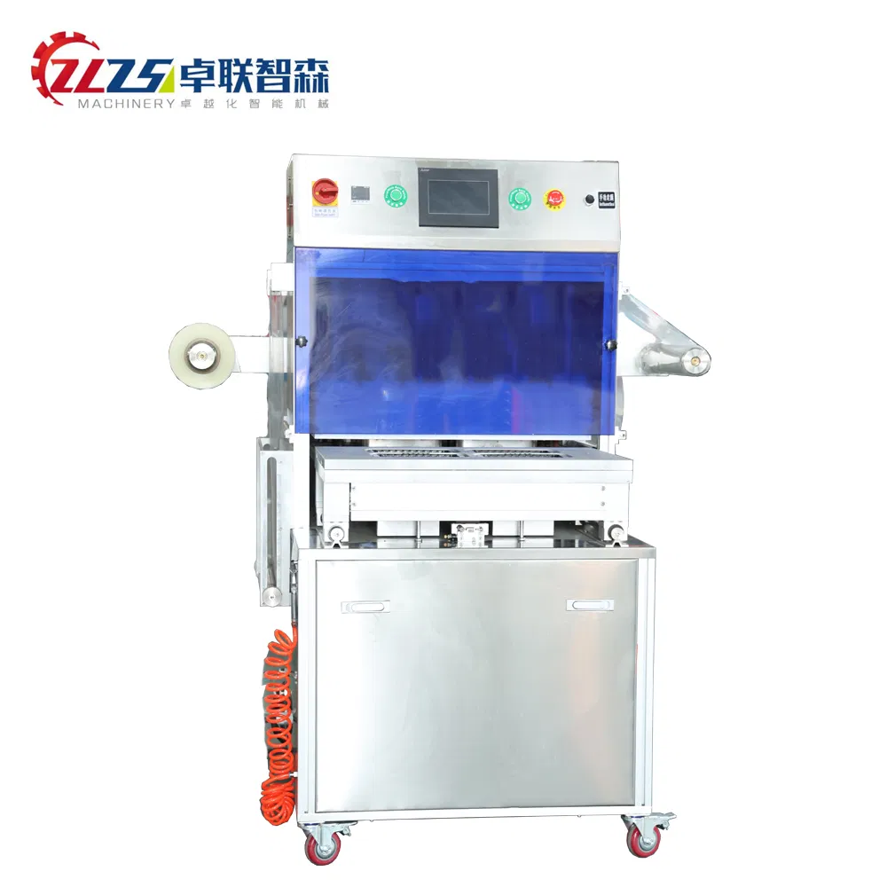 Zlzsen Automatic Liquid Filling Tray Sealer Jelly Cup Cup Filling Machine Plastic Cup Sealing Machine